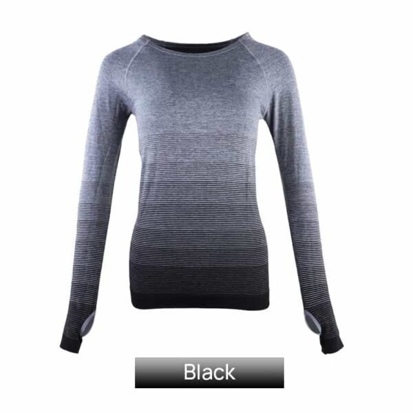 Camiseta under scrub Frances em preto
