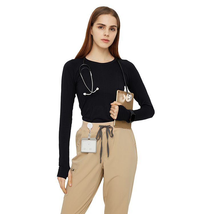 Underscrub worn under scrubs